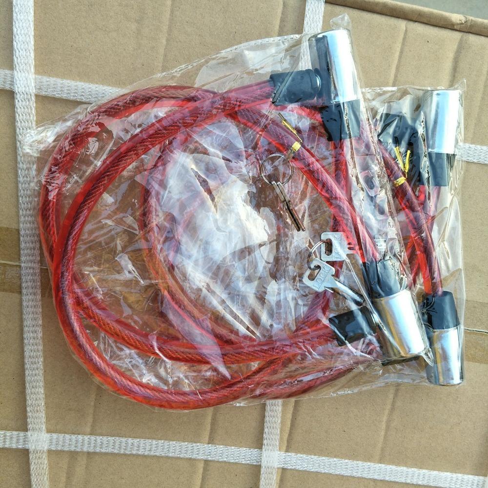 1 Pcs Bicycle Lock, Circular Wire Lock, Mountain Bike, Motorcycle Key, Anti-theft Lock, Ring Lock