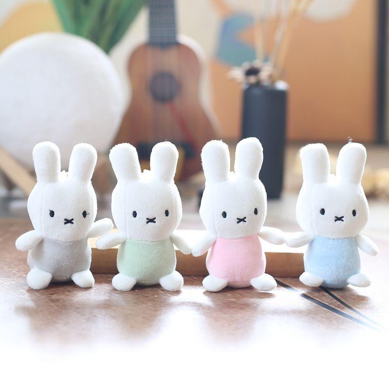 Rabbit Cute Keychain Pp Cotton Backpack Pendant Plush Toy Gift For Kids