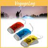 Led Pressed Hand Power Generation Plastic Flashlight Portable Light Outdoor Lamp