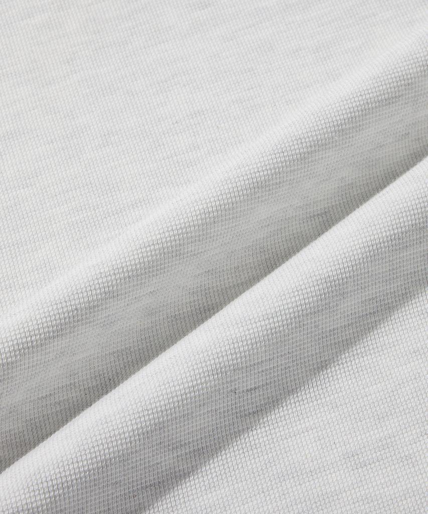 STCO Diems Ripple Knit Round T-Shirt Ivory (Classic Fit)_Dtswz04Csi