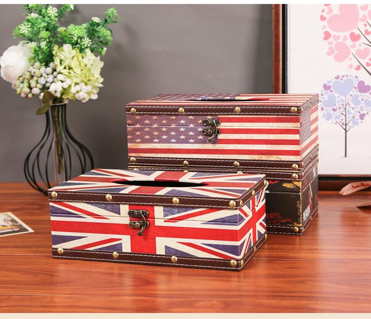 British-Style Waterproof Cylinder Tissue Box for Home, Car, or Restaurant
