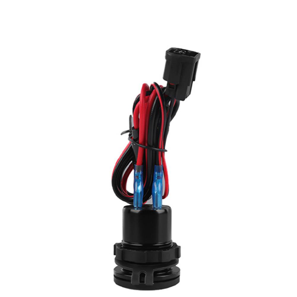 Dual USB 3.0 Fast Charger Socket Power Outlet Adapter For HONDA XL750 Transalp 750 2023-2024