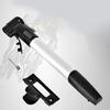 Bicycle Maintenance Hand Push Pump Inflatable Tool Effortless Operation Installation Bracket Included Aluminium Alloy Material