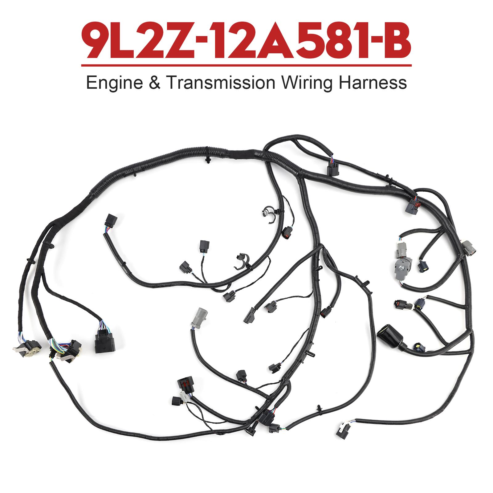Engine & Transmission Wiring Harness 9L2Z-12A581-B for Ford Explorer 2010