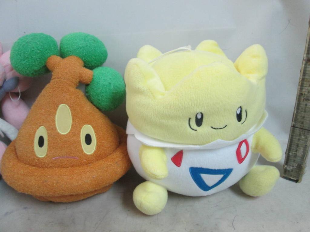 Pokémon Scorbunny plush toys pieces Shipping costs are listed in the product Diancie, Bonsly, Togepi, (4 total, 35cm). description