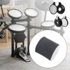 Electric Drum Sponge Foam Accessories for Training Black Drumming Exercises Lightweight Easy