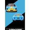 1/32 Ferrari 250 GTO Super Sportwagen Legierung Druckguss Metallmodell Klassisches Auto Spielzeug Mini GT Geschenk für Kinder Feine Verzierung Ausstellen Sammeln
