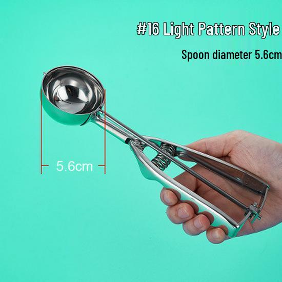 INOX 304 Stainless Steel Ice Cream Scoop/Baller for Hotels & Cafeterias