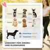 Dog Stroller, 3 Wheels Foldable Pet Stroller with Adjustable Canopy, Storage Basket for Small Mini Breeds, Coffee