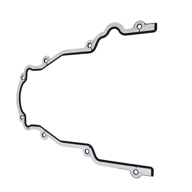 For LS Gen 4 551595 Front Engine Timing Chain Cover Oil Drain Fitting 10AN Twin Turbo W/Gasket Bolt Kit