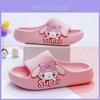 Colorful And Breathable Eva Children's Summer Slippers For Girls Lightweight And Non-slip Outdoor Footwear