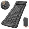 Camping Sleeping Pad with Pillow Builtin Pump Ultralight Inflatable Sleeping Mat Waterproof