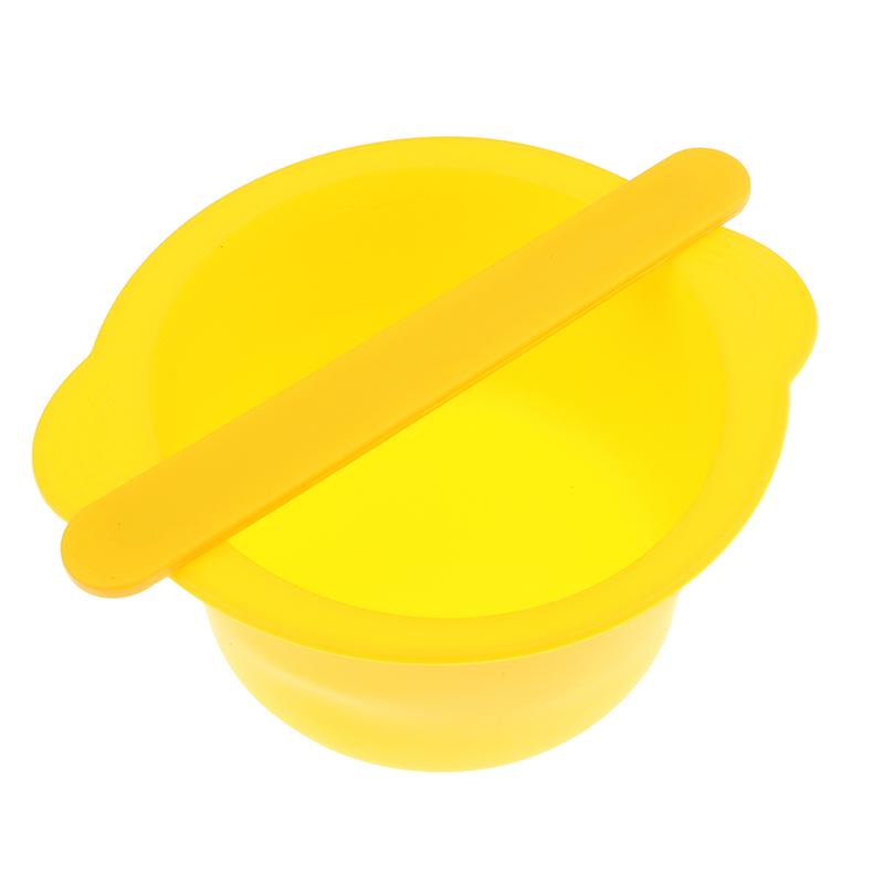 Voskový teplejší tepelně odolný náhradní silikonové misky Vosková míchací tyčinka Body Beauty Tool Velká silikonová maska na odstranění chloupků