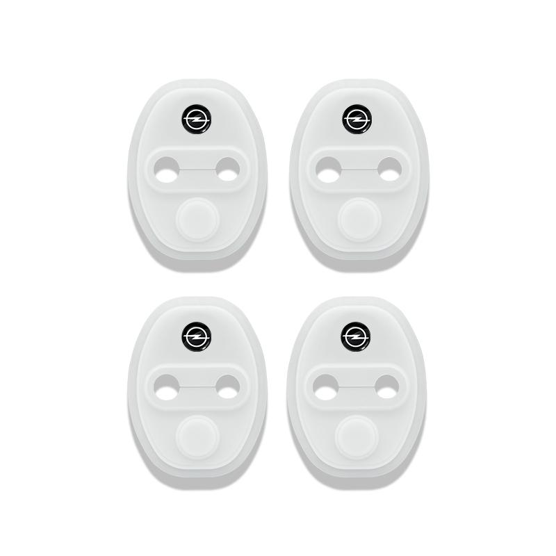 

Car Door Lock Buckle Sound Deadener Damper Antirust Protective Covers For Opel Insignia Astra Antara Meriva Zafira H G Corsa