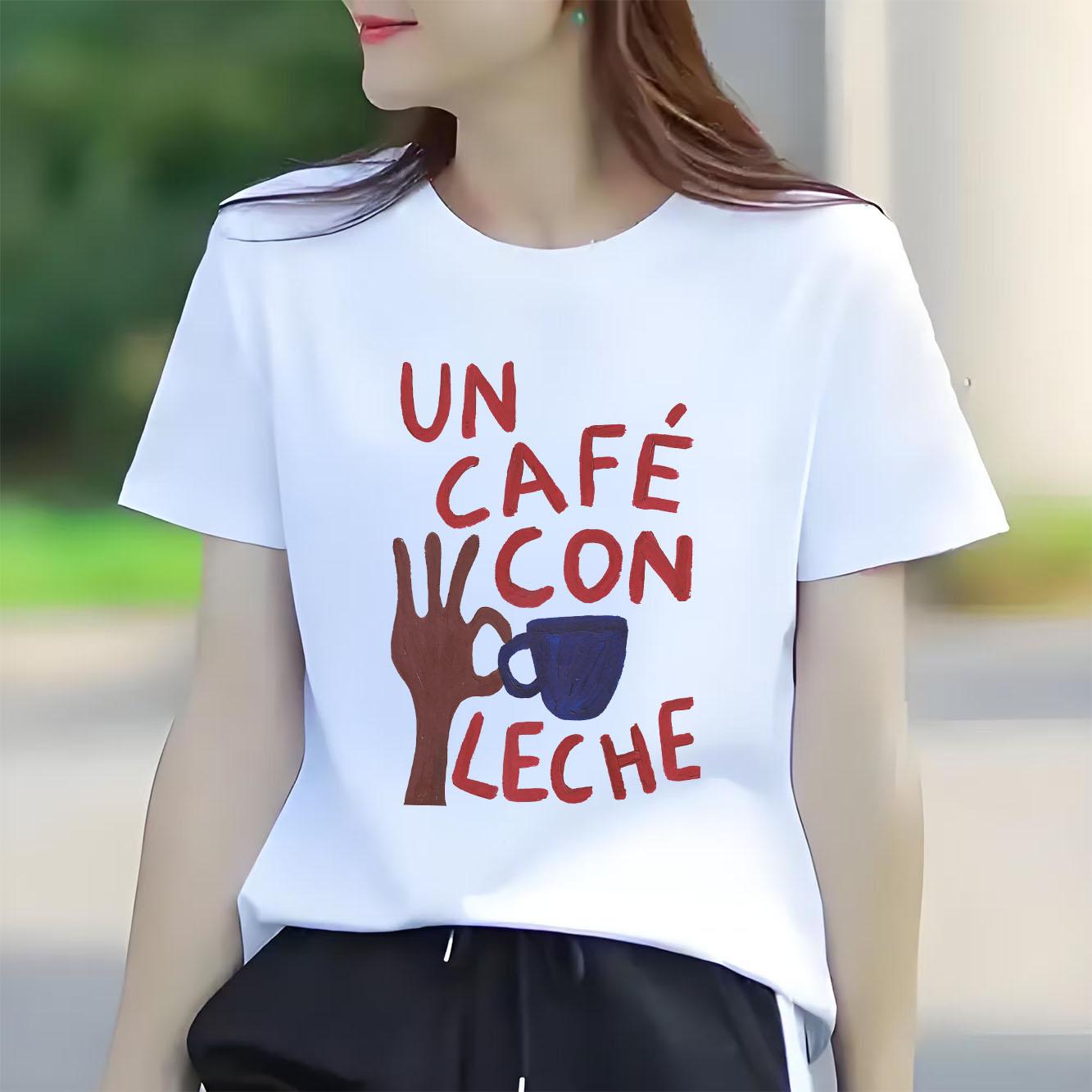 

Trendy retro printed Tshirt casual short sleeved suitable for all seasons fashionable and versatile Womens Tshirt S