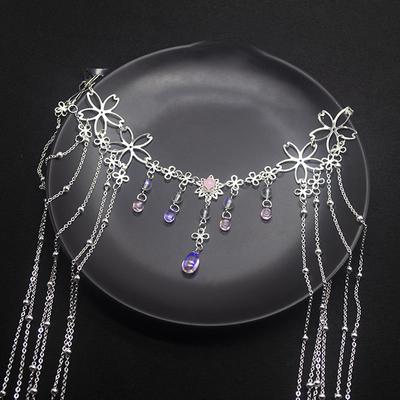 Vintage Hair Jewelry Chinese Style  Alloy  Chain Tassel Jewelry