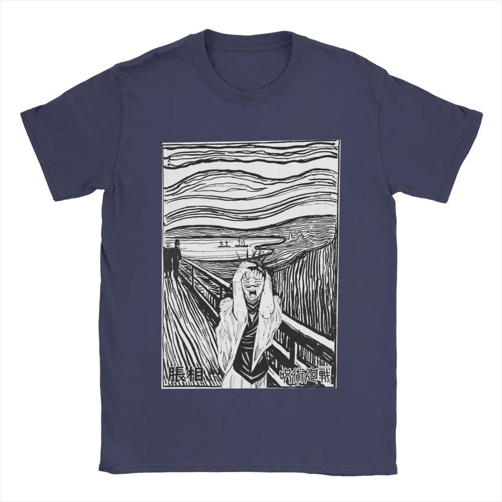 Choso JJK Anime T-Shirt Men Funny Cotton Tee Shirt Round Collar Short Sleeve T Shirt Party Tops