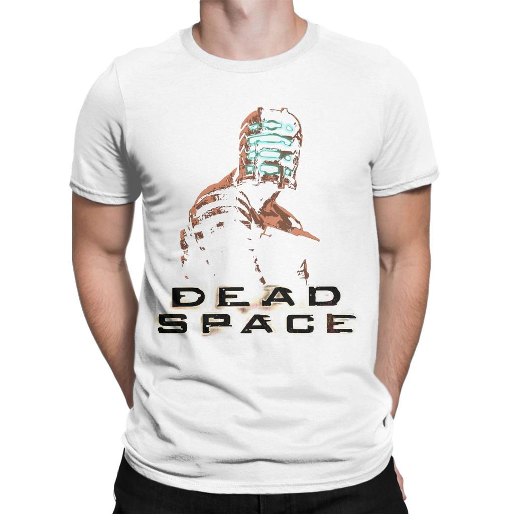 Dead Space Isaac T-Shirt Sommer Reines Baumwoll-T-Shirts Für Männer Trendiges Cooles Design T-Shirt Kurzarm Vintage T-Shirts