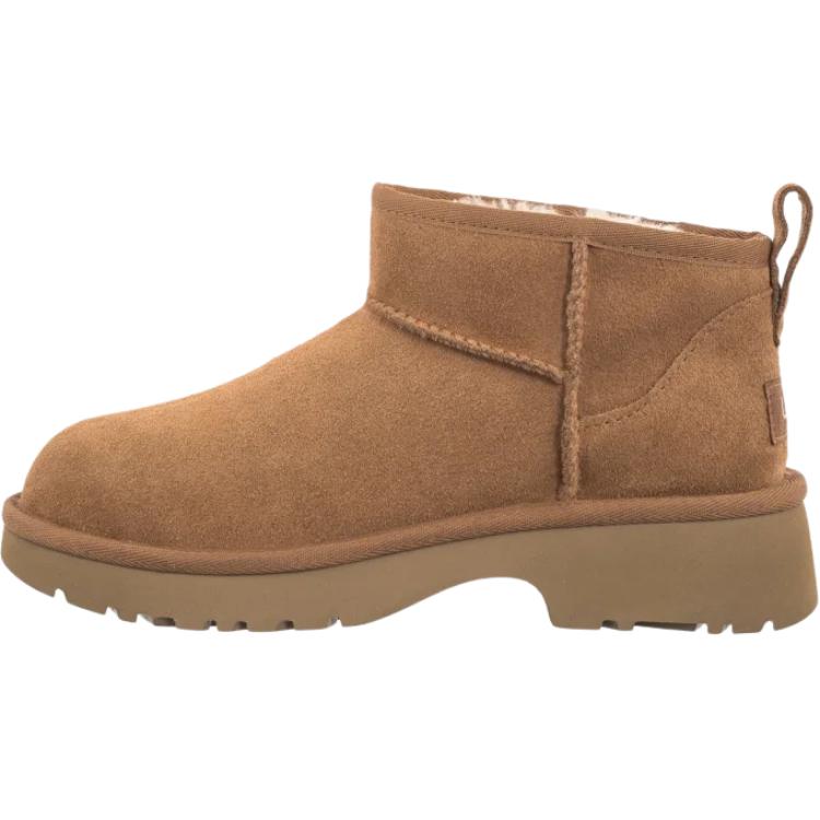 UGG Classic Ultra Mini New Heights Boot Chestnut (Kids) Kids Sneakers 1157732K-CHE