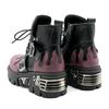 Zomer Rock Trend Punk Vlam Laarzen Metaal Rock Korte Schacht Platform Heren en Dames