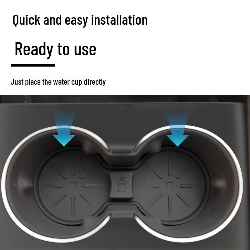Non-Slip Waterproof Cup Holder for Tesla Model 3/S/X Interior
