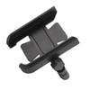 Bike Phone Bracket Handlebar Metal Phone Clamp 360 Degrees Rotation Cushion Padding Anti Shake Quick Release Easy