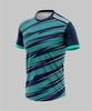 Simple and Fashionable Men's Outdoor 3D Printed Short-sleeved Large-sized Breathable Casual Sports T-shirt for Family Wear
