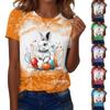 Women's T Shirt Tee Print Short Sleeve Daily Weekend Fashion Basic Regular Top  St. Patrick's Day