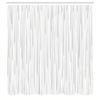 Perdea de duș cu dungi verticale albe Design minimalist Decor baie Perdele impermeabile Stil modern pentru casă