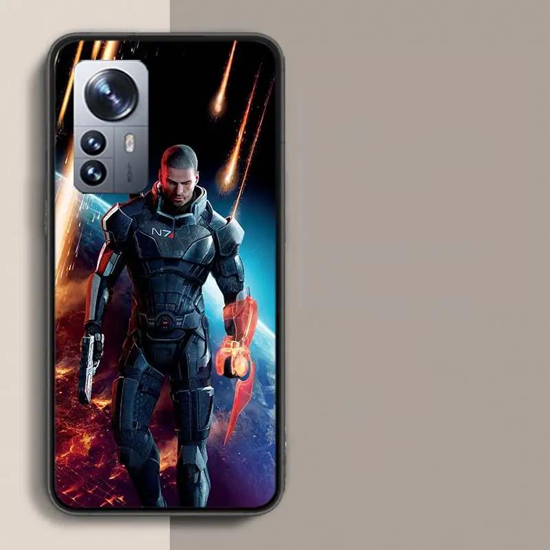 

Чехол для телефона N7 Mass Effect для Xiaomi Poco X3 NFC X4 GT M3 M4 M5 M5S X7 X6 X5 F6 Pro F5 F4 Mi F3 F2 Чехол TPU Capa Coque Прозрачный Pa Xiaomi Poco F3