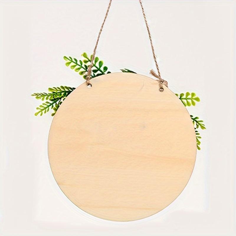 

3 шт. Рождественские клетчатые тканевые дверные таблички - Деревянные подвески с зеленью, рождественской елкой и домашним декором 3pcs