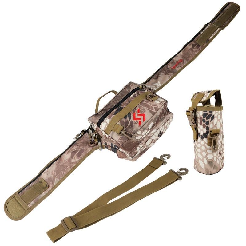 Çok fonksiyonlu Balıkçılık Çantası Taşınabilir 130cm Olta Takımı Çubuk Makarası Lures Çantası
