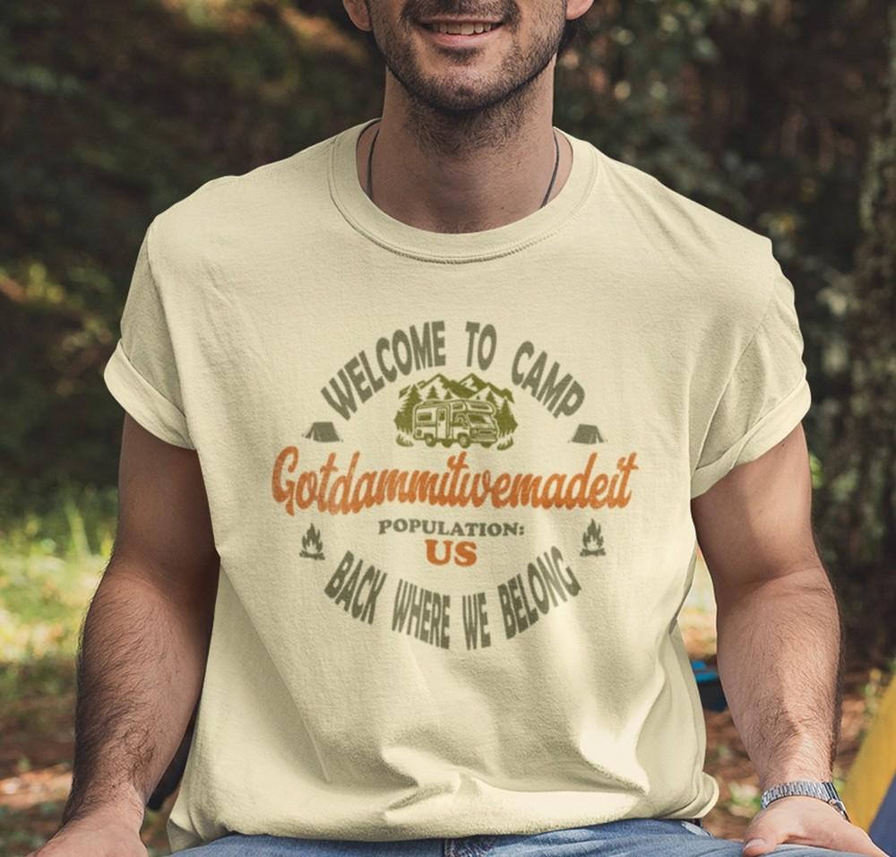 

Camp Gotdammitwemad eit Shirt, Funny Camping Shirt, Camping Gift, Camping Shirt 4XL