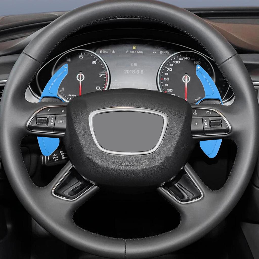Steering Wheel Paddle Shifter Extension ForA3 A4 A5 A6 A8 Skoda Superb 2008-2012
