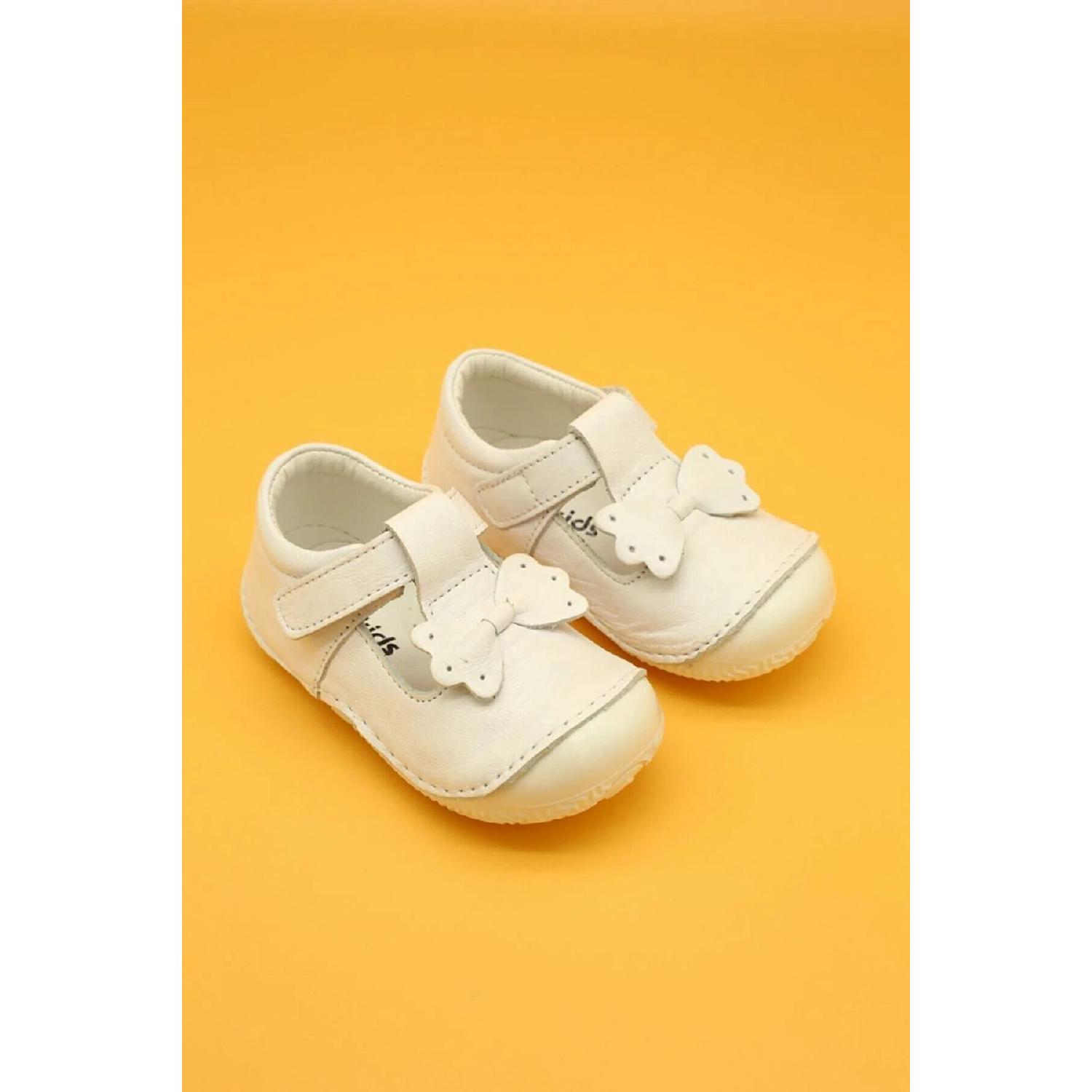 

Ортопедические детские туфли First Step из натуральной кожи белые B109 19 белый