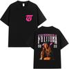 Koszulki Hip Hopowe Piosenkarka TINI STOESSEL Futtura Tour Nowy Album Koszulki Graficzne Moda Harajuku Krótki Rękaw Bawełna Codzienne Streetwear
