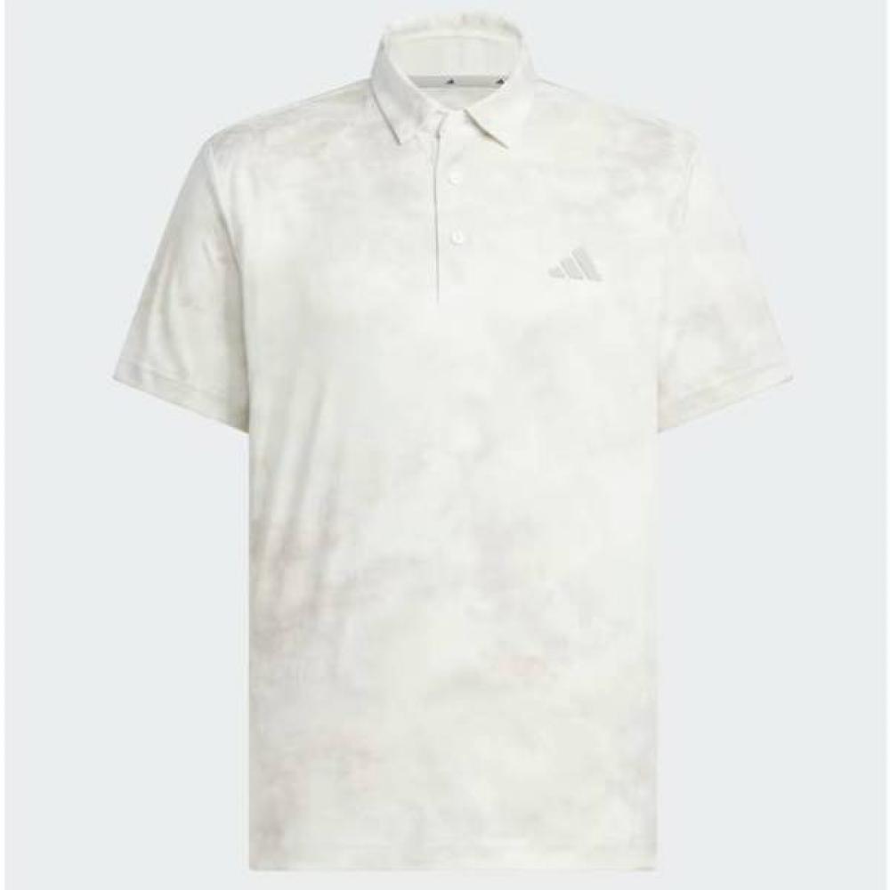 AdidaS Golf Men S ShorT Sleeve T ShirT All Over prinT ShorT Sleeve Polo ShirT Je7142