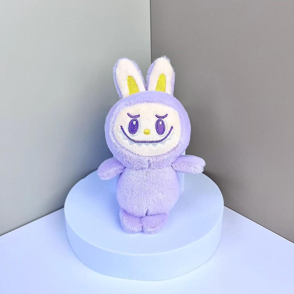 Rabbit Whimsical Plush Keychain Brooch Available In Multiple Vibrant Colors