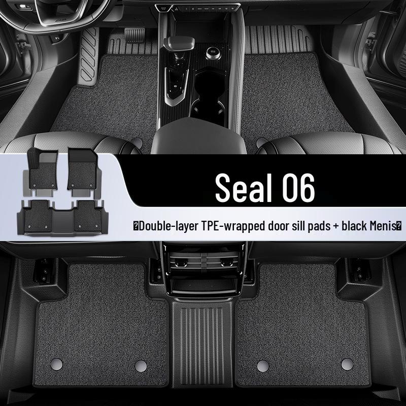 Full Coverage TPE Floor Mats for 2025 BYD Seal 06 DMi EV
