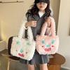 Autumn and Winter Cute Ugly Cute Plush Bag Female Large Capacity Student Dopamine Cartoon Cute Plush Shoulder Bag Tide