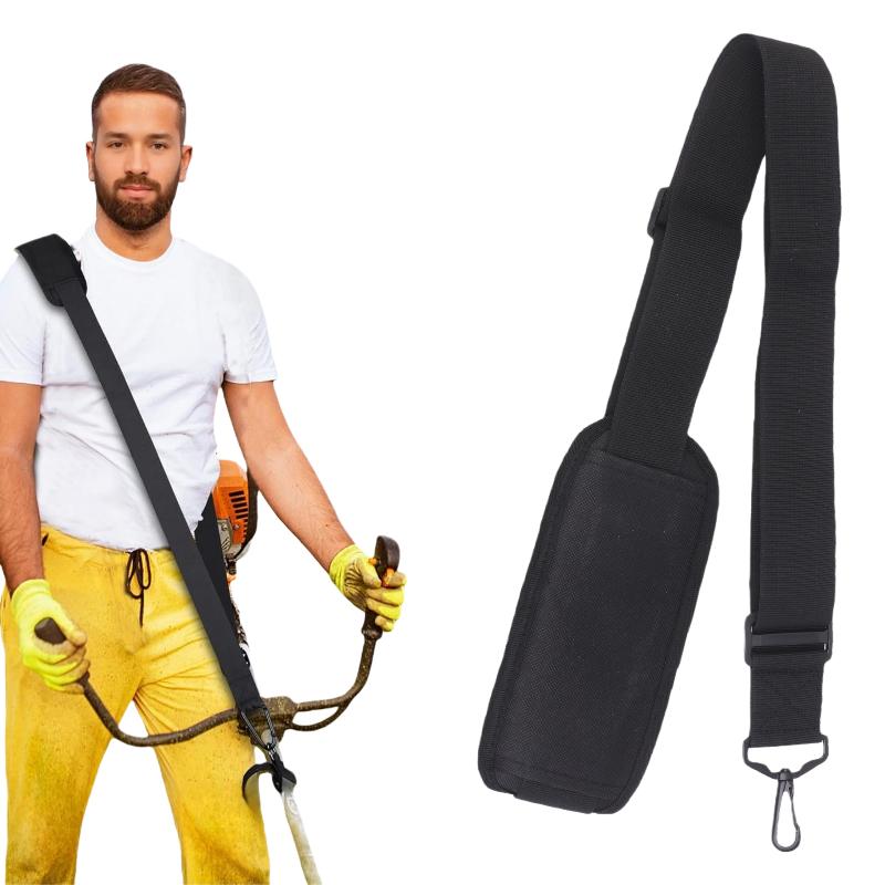 {QTG333} 1 Pc Nylon Harness Adjustable Shoulder Strap For Grass Trimmer Pruning Machine Gardening Tools