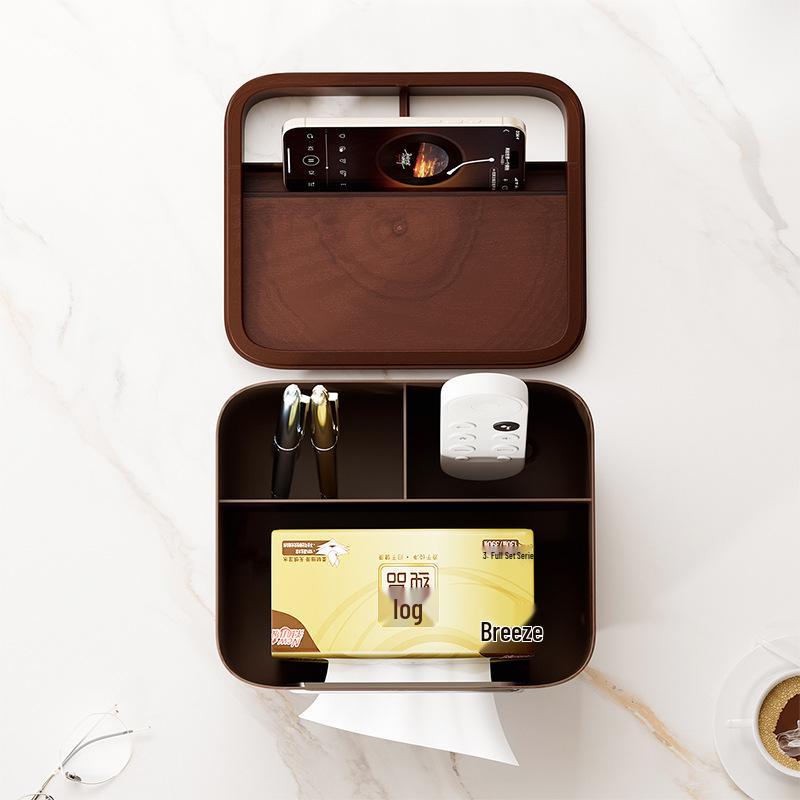 Multifunktionale Taschentuchbox & Aufbewahrungs-Organizer für Schlafzimmer oder Wohnzimmer