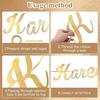Spheretron Banner Hanging Garland Ramadan Mubarak Gold