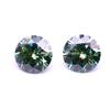 Round Multicolor Moissanite Stones: Red, Yellow, Blue, Green & Paraiba Colors
