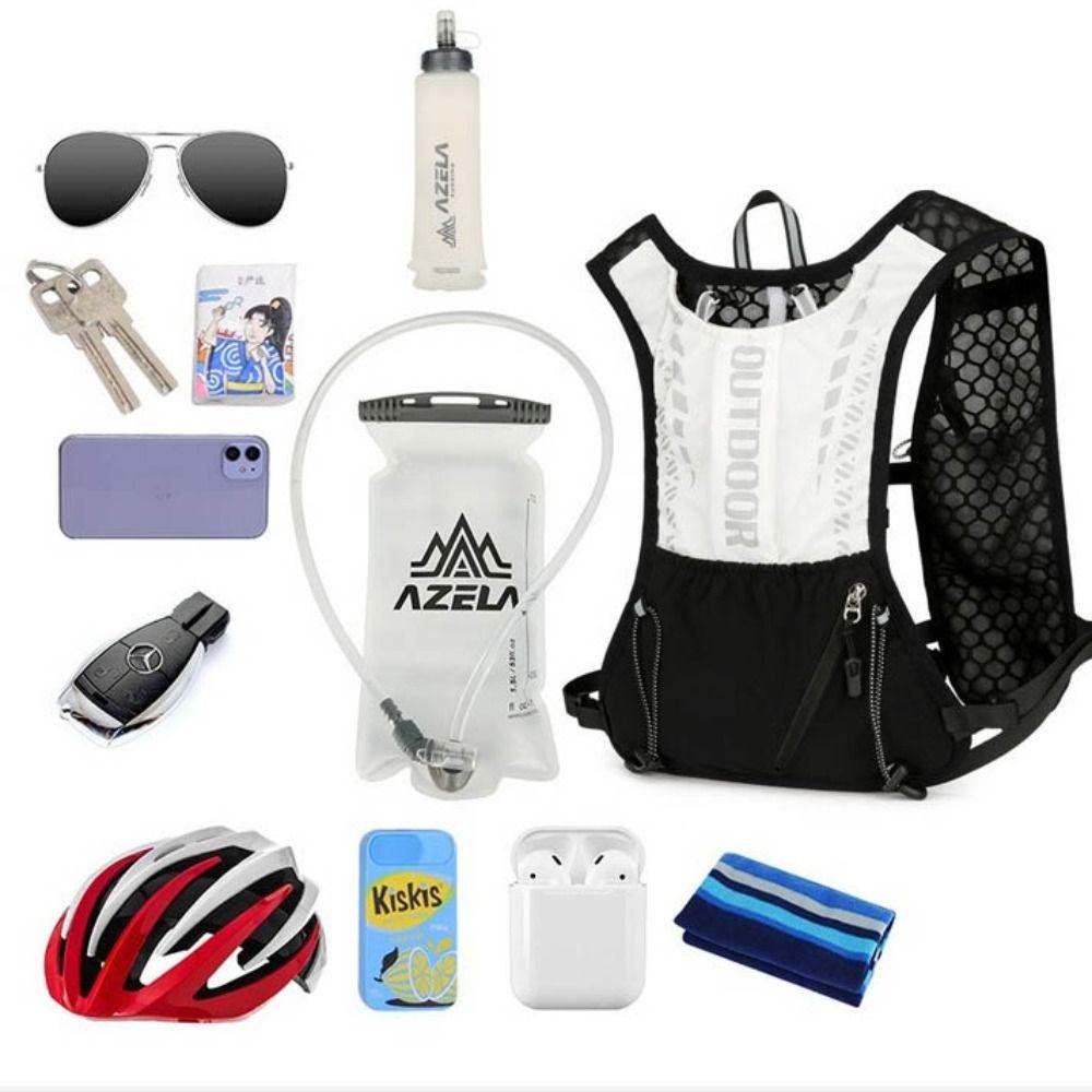 Lightweight Hydration Pack Breathable Bicycle Bag Vest Running Hydrating Backpack  Outdoors