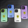 High-end New Ferrari Car Logo Mobile Phone Protective Case For iPhone 16 Pro 11 12 Mini 13 14 Pro 15 Pro Max 7 8 Plus XR XS MAX KL2