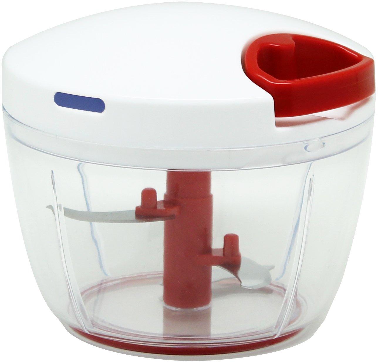 Food Chopper R Large 640ml Red Washable Lid K&A (K&A) K&A BBC-11 -