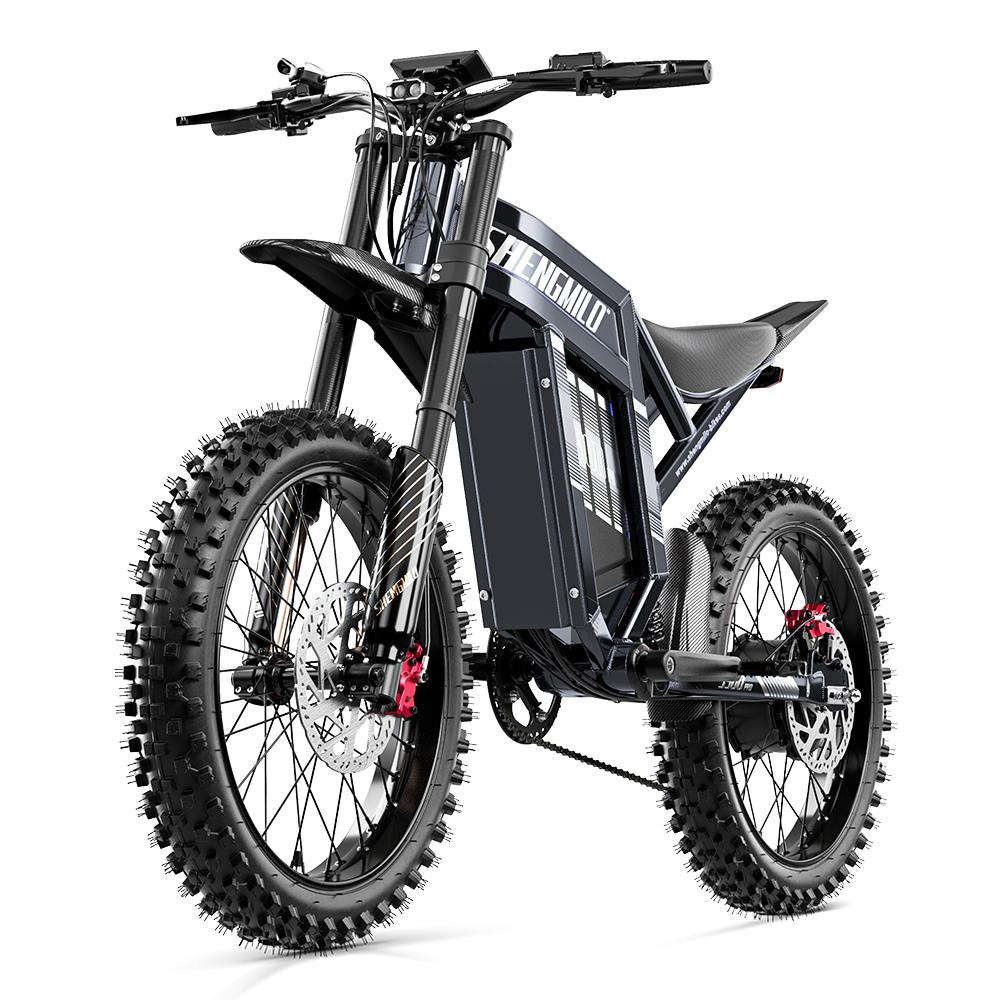 Berg Elektrofahrrad Shengmilo S900 Pro 100 km Reichweite 60V35AH Batterie 3000W Hohe Leistung 65 km/h Geschwindigkeit All-Terrain Elektrofahrrad