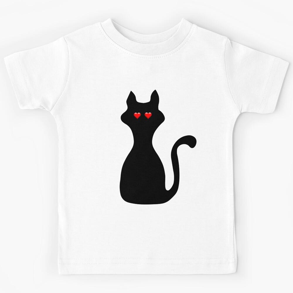 Black Cat  Kids T-Shirt 120