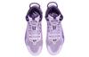 LiNing Badfive 3 Stoßdämpfer Rutschfest Abriebfest Mittelhohe Basketballschuhe Herren Lila ABFT005-3
